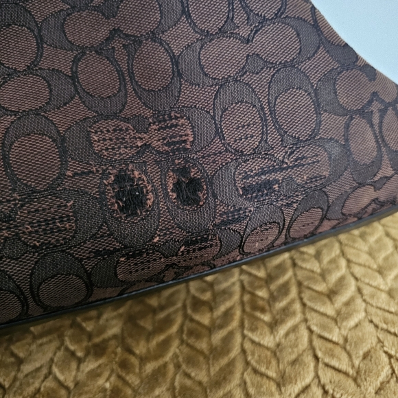COACH Brown, Handbag, - Picture 12 of 15